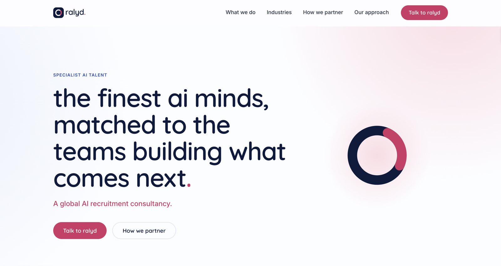 ralyd homepage, built by Bristow & Hardy